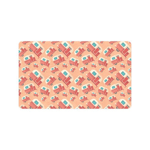 Camper Van Pattern Print Design 03 Doormat