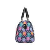 Pineapples pattern zigzag background Travel Bag
