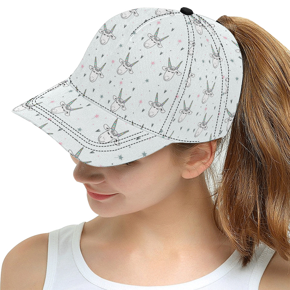 Cute goat design pattern All Over Print Snapback Cap