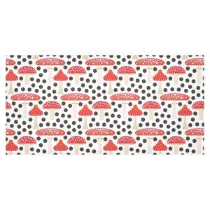 Red mushroom dot pattern Tablecloth