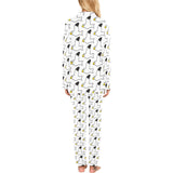 Seagull Pattern Print Design 05 Women's Long Pajama Set