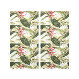 heliconia pattern Gauze Curtain