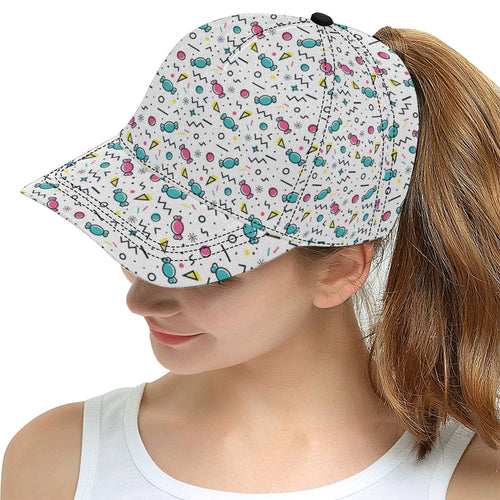 Candy design pattern All Over Print Snapback Cap