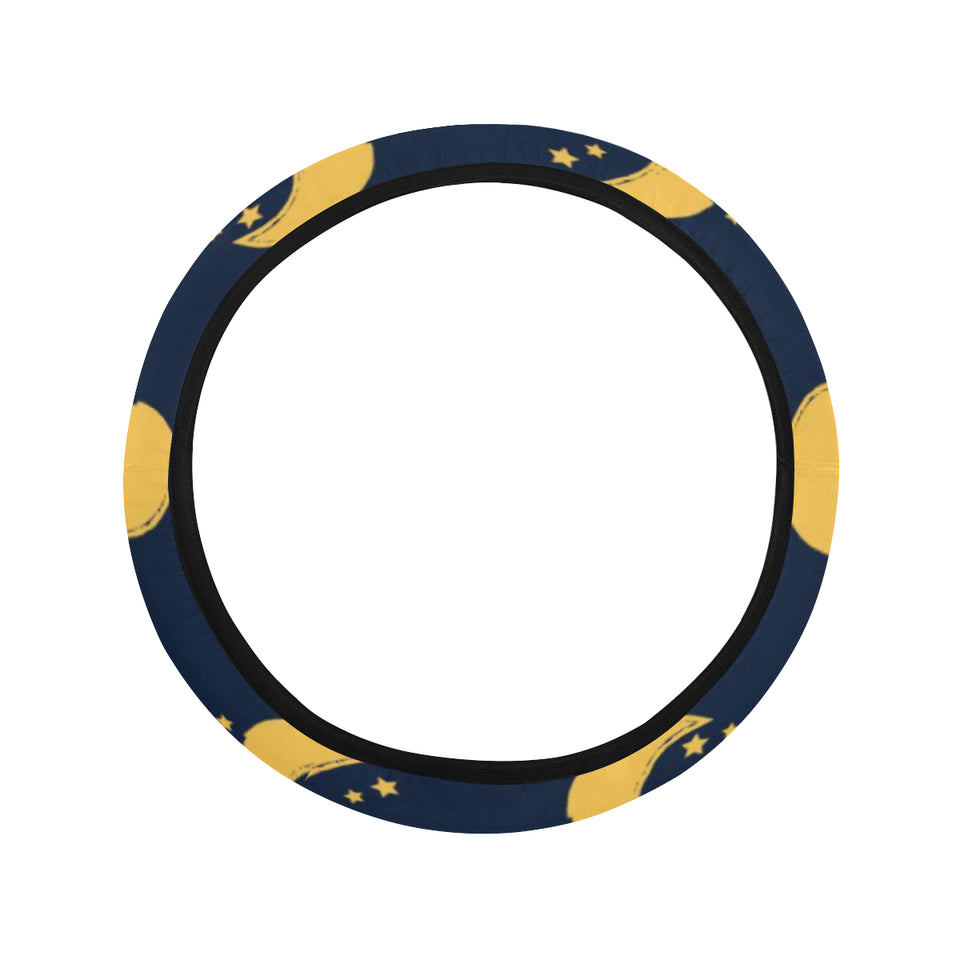 Moon star pattern Car Steering Wheel Cover