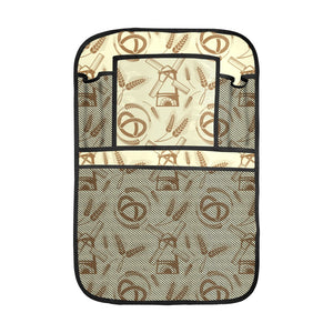 Windmill Wheat pattern Car Seat Back Organizer