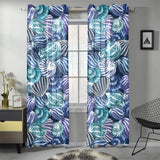 Shell design pattern Gauze Curtain