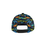 Colorful shark All Over Print Snapback Cap