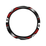 Billiard Ball Pattern Print Design 05 Car Steering Wheel Cover