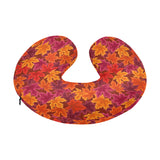 Autumn maple leaf pattern U-Shaped Travel Neck Pillow