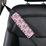 Yorkshire Terrier Pattern Print Design 03 Car Seat Belt Cover