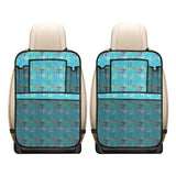 Math Pattern Print Design 02 Car Seat Back Organizer