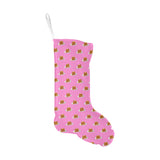 Pancake Pattern Print Design 04 Christmas Stocking