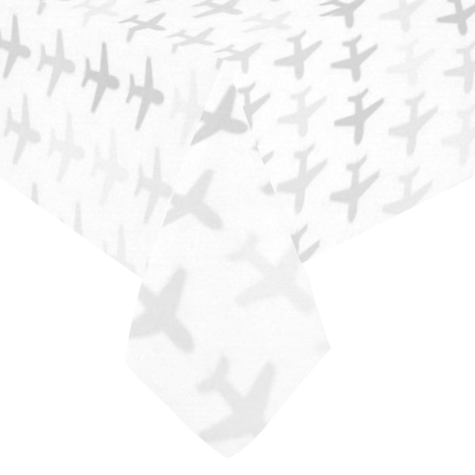 Airplane print pattern Tablecloth