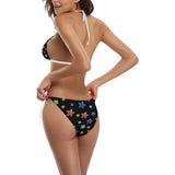 Colorful star pattern Sexy Bikinis Two-Piece Swimsuits