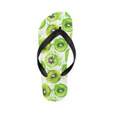 Watercolor kiwi pattern Unisex Flip Flops
