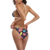 Colorful donut glaze pattern Sexy Bikinis Two-Piece Swimsuits