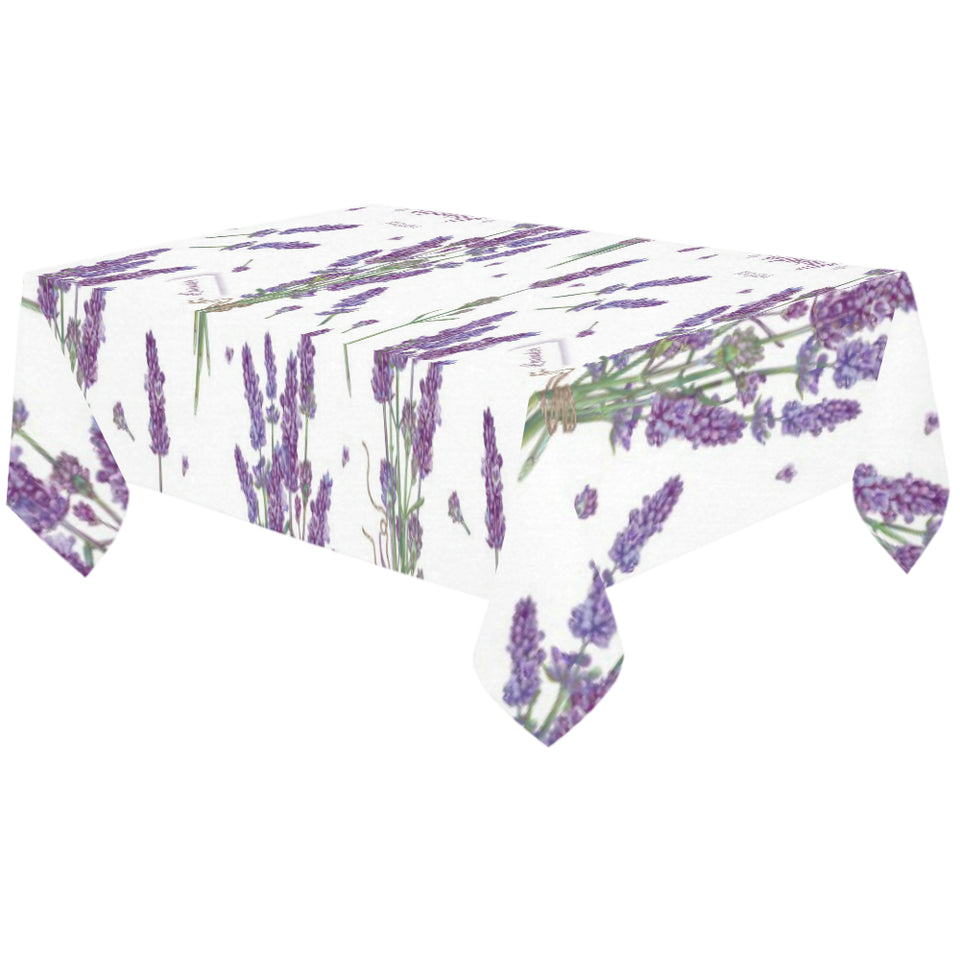 lavender flower design pattern Tablecloth