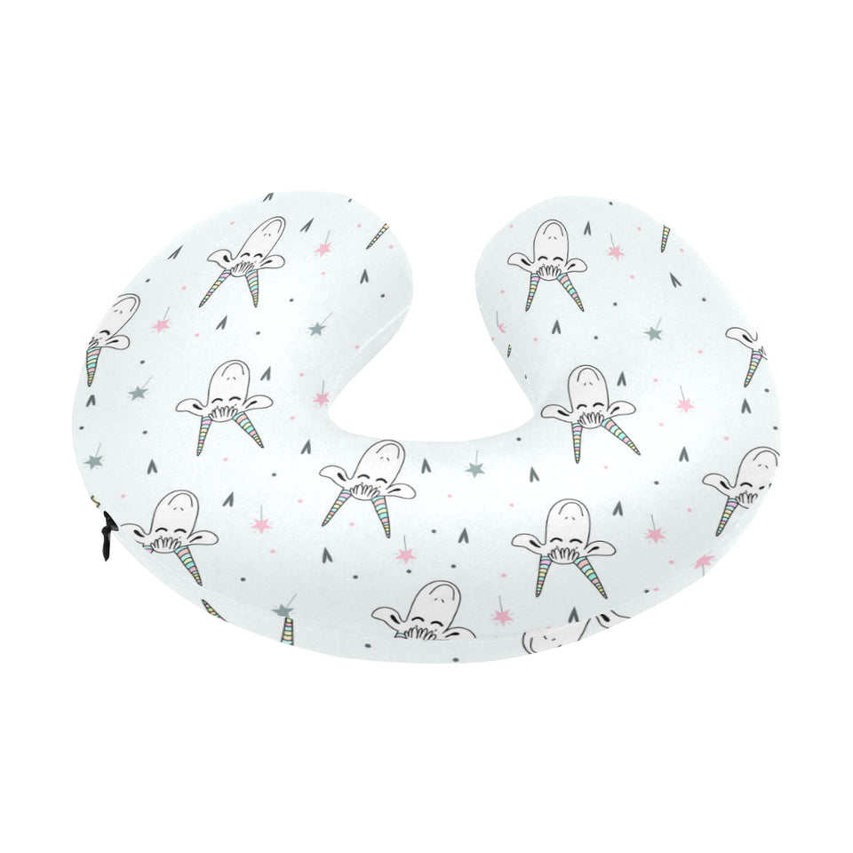 Cute goat design pattern U-Shaped Travel Neck Pillow