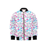 Darts Pattern Print Design 01 Kids' Boys' Girls' Bomber Jacket