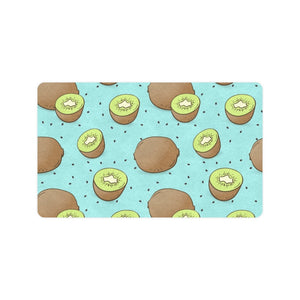Kiwi blue background Doormat