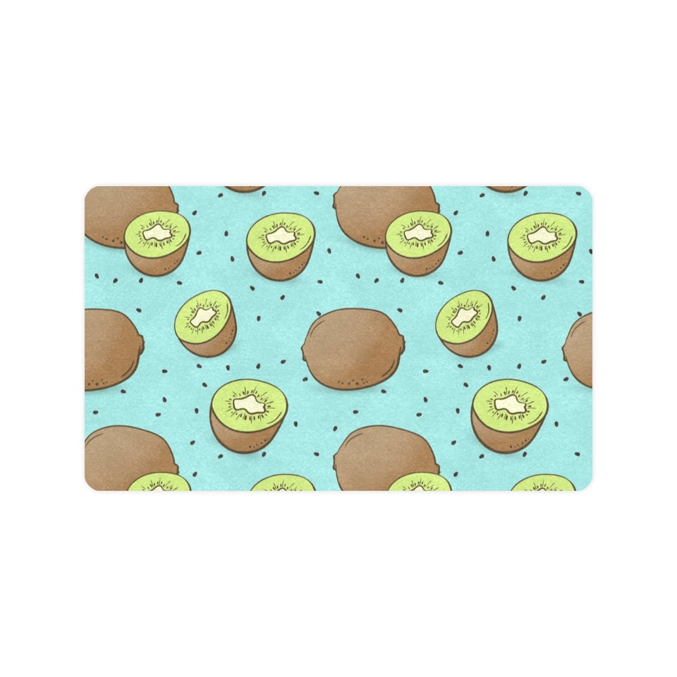 Kiwi blue background Doormat