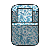 Coral Reef Pattern Print Design 01 Car Seat Back Organizer