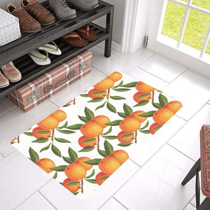 Oranges pattern background Doormat