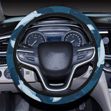 Stingray Pattern Print Design 04 Car Steering Wheel Cover