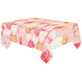 Hand drawn heart design pattern Tablecloth