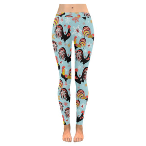 Rooster chicken cock snowfalke Women's Legging Fulfilled In US