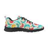 Colorful moon pattern Women's Sneaker Shoes