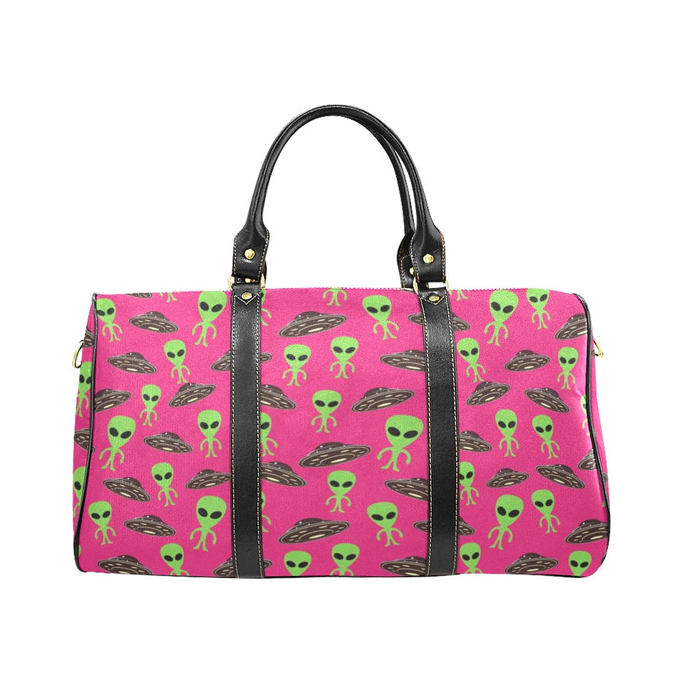 Alien Pattern Print Design 03 Travel Bag
