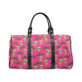 Alien Pattern Print Design 03 Travel Bag