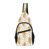 Corn Pattern Print Design 02 All Over Print Chest Bag