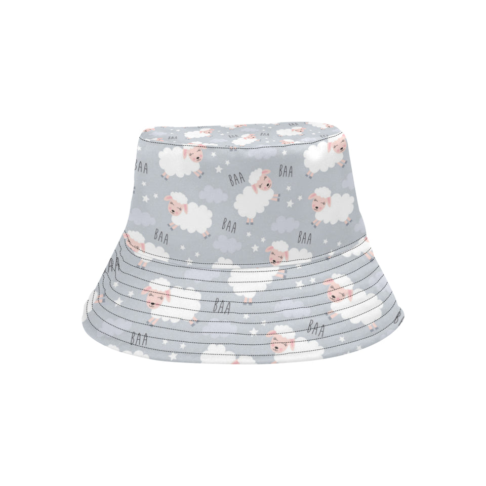 Sweet dreams sheep pattern Unisex Bucket Hat