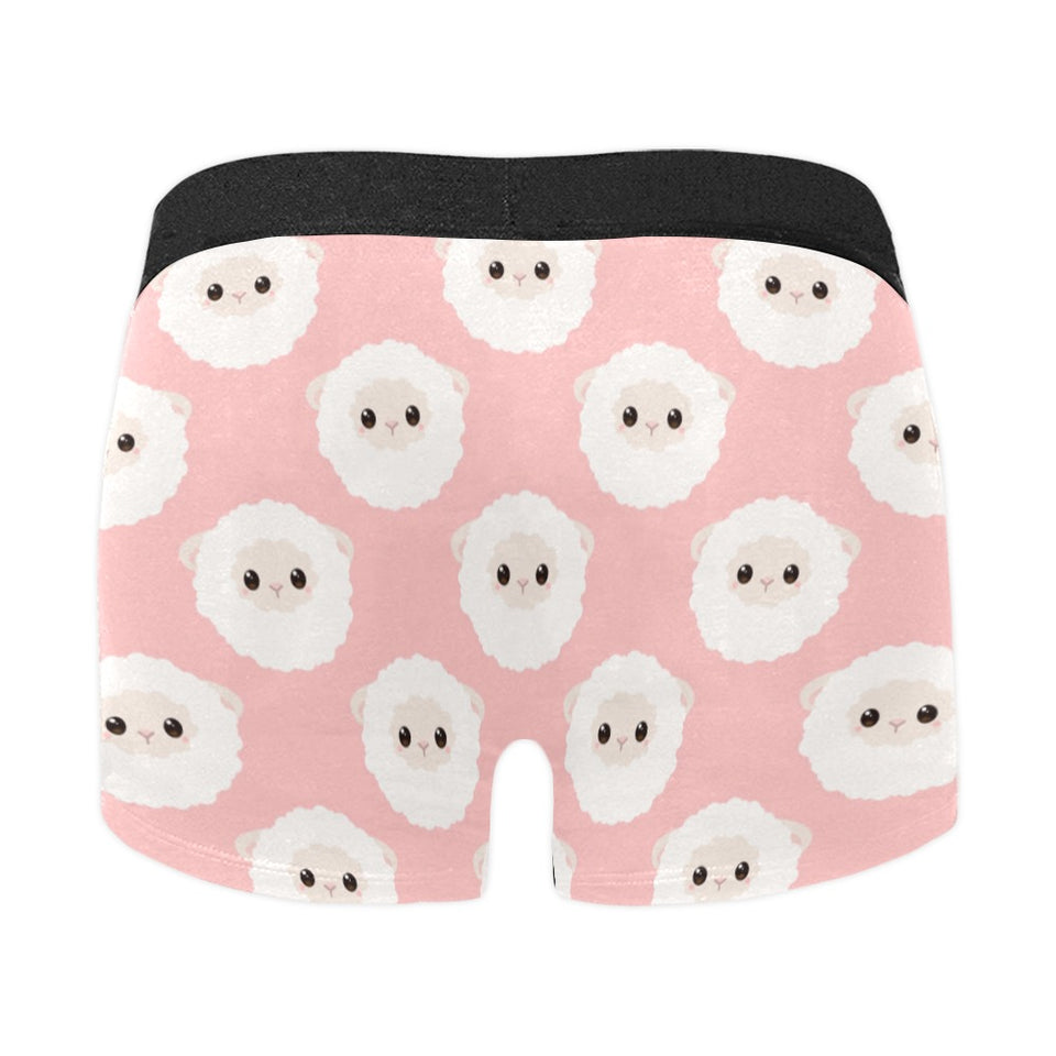 Cute sheep pattern Men's All Over Print Boxer Briefs Men's Underwear