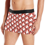 Fire flame symbol design pattern Men's All Over Print Boxer Briefs Men's Underwear