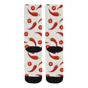 Chili pattern Crew Socks