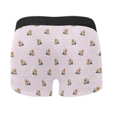 Yorkshire Terrier Pattern Print Design 02 Men's All Over Print Boxer Briefs Men's Underwear