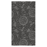 Pizza pattern Bath Towel