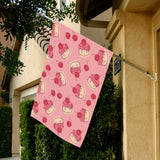 Cake cherry pattern House Flag Garden Flag