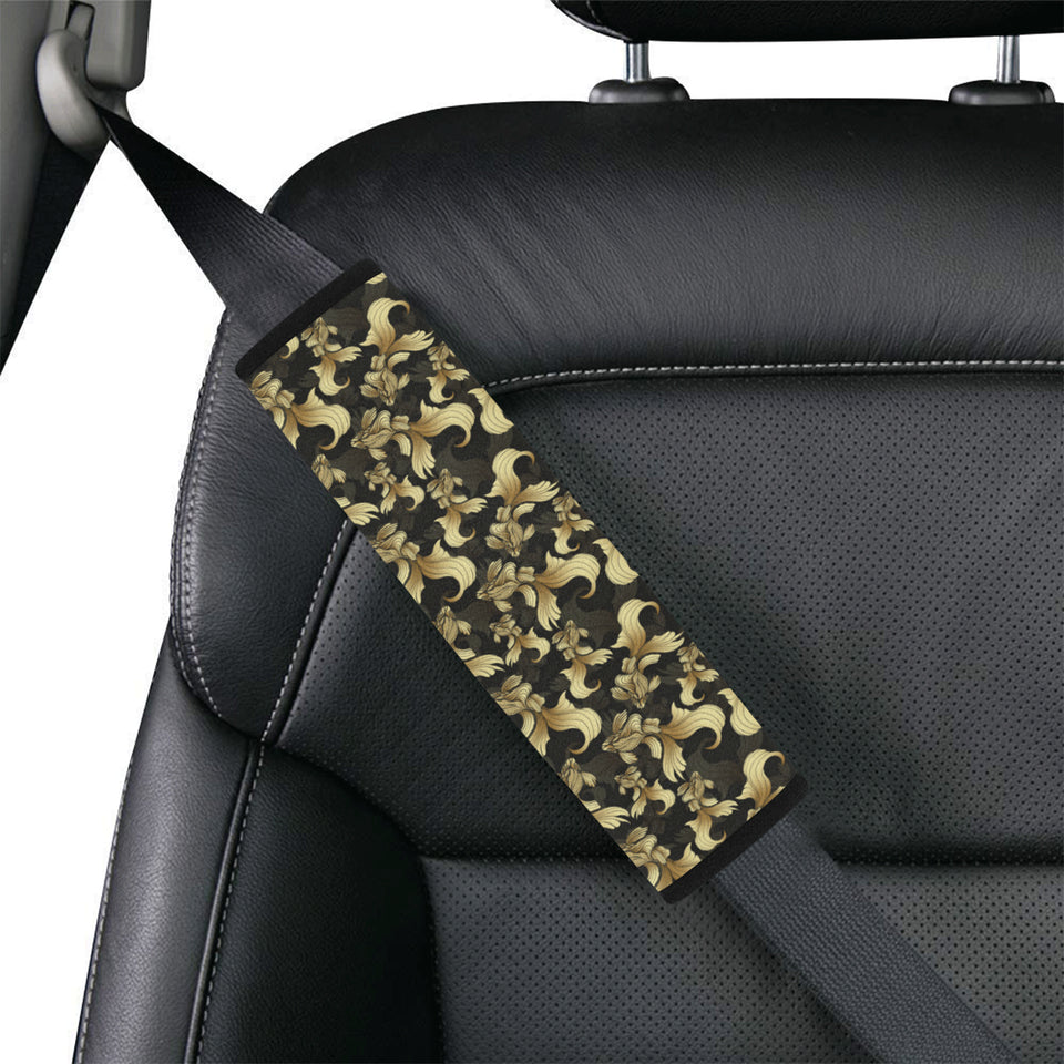 Goldfish Pattern Print Design 01 Car Seat Belt Cover