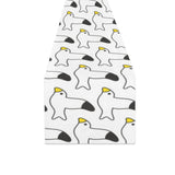 Seagull Pattern Print Design 05 Table Runner