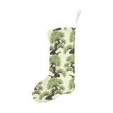 Bonsai pattern Christmas Stocking