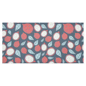 dragon fruits dark blue background Tablecloth