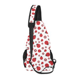 Ladybug Pattern Print Design 04 All Over Print Chest Bag