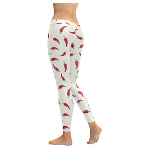 Chili peppers pattern Women's Legging Fulfilled In US