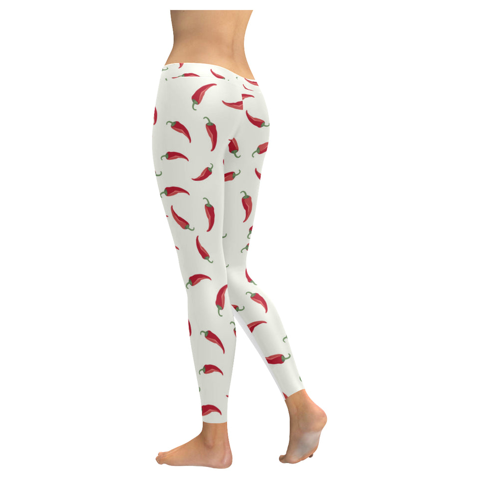 Chili peppers pattern Women's Legging Fulfilled In US