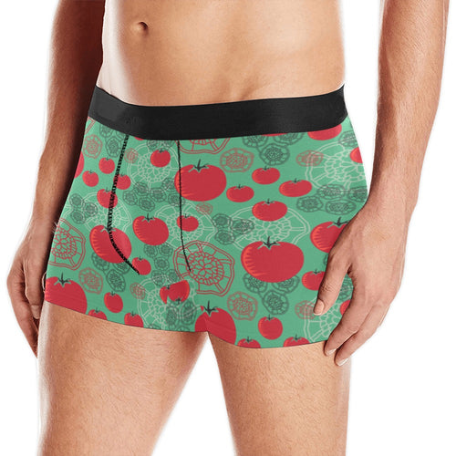 Tomato design pattern Men's All Over Print Boxer Briefs Men's Underwear