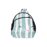 Crows christmas hat scarf All Over Print Chest Bag